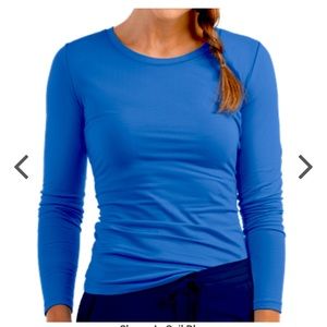 Healing Hands Scrubs Purple Label Melissa LS Tee